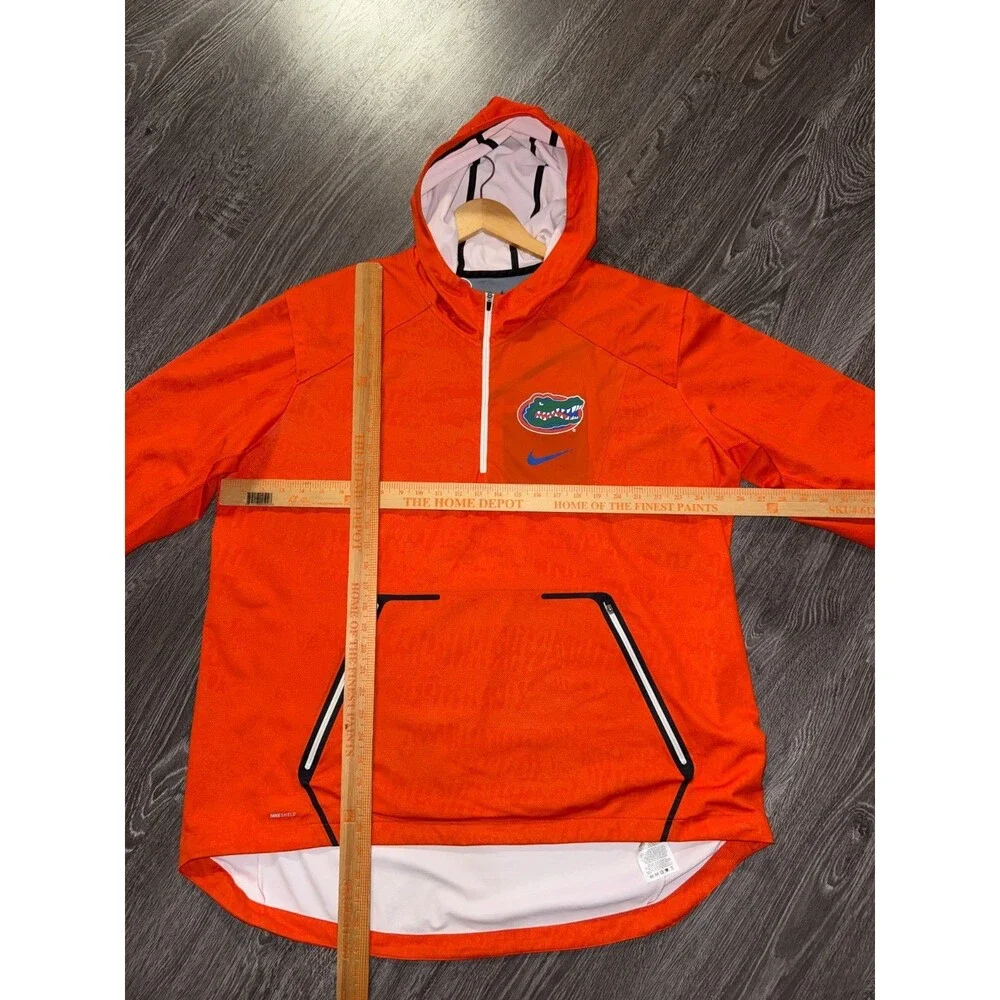 Men's 2XL Nike Florida Gators Football Team Issued PE Alpha Fly Rush Jacket NCAA